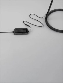 Lampadar, lampa de podea LED Flute negru