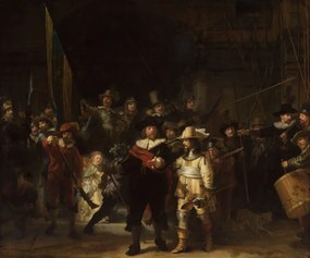 Reproducere The Nightwatch, 1642, Rembrandt Harmensz van Rijn