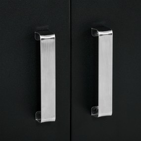 Outsunny Grătar pe gaz cu 3 arzătoare principale + 1 arzător lateral, raft, oțel inoxidabil, negru, 110 x 50 x 100 cm | Aosom Romania