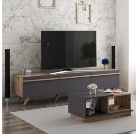Mobilier living Amstel (Nuc + antracit). 1088814