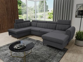Colțar în formă de U Potazuro XL (Gri închis) (cu sp. depozitare) (D). 1104957