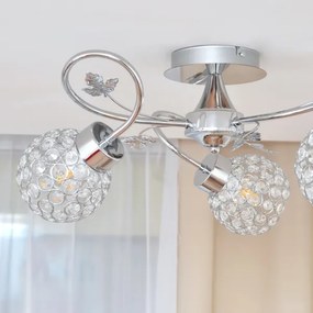 Lustră aplicată SOPHIA 3xE27/15W/230V crom lucios/transparent