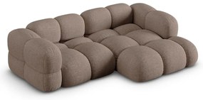 Colțar maro (cu colț pe partea dreaptă/cu șezlong) Loretto – Cosmopolitan Design