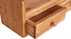 Corp suspendat, L79 18 H68 cm, 3 sertare, lemn masiv