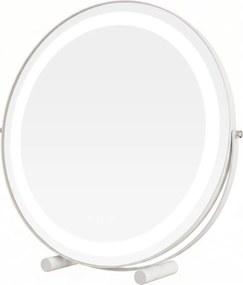 Brilagi - Oglindă de machiaj LED cu reglaj al luminozității FLORIDA LED/17W/230V, Ø 42 cm, albă