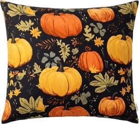 Husa de perna din microfibra ORANGE PUMPKINS 45x45 cm, colorat