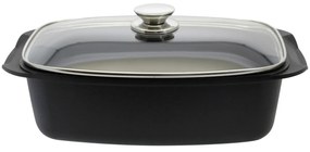 Elo 90932 Vas de copt Basic cu capac din sticlăQuatrorondo 40 x 22 cm