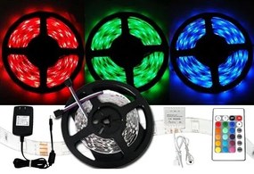 Banda LED color 3528 - 5 metri - set complet