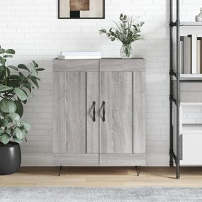 830194 vidaXL Servantă, gri sonoma, 69,5x34x90 cm, lemn compozit