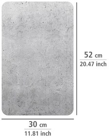 Set 2 protecții din sticlă pentru aragaz Wenko Universal, gri