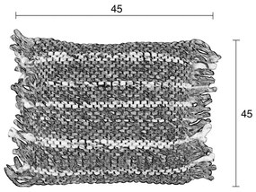 Pernă decorativă 45x45 cm Frills - Zuiver