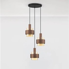 Lustra moderna cu 3 pendule SERENA