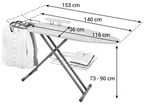 Masă de călcat Fancy Home – Tescoma