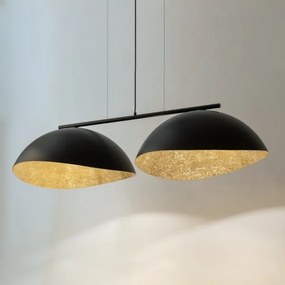 Lustră pe cablu SOLAR 2xE27/60W/230V negru