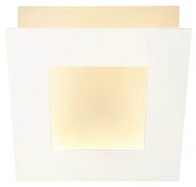 Aplica de perete LED design ambiental DALIA 14x14cm, alb