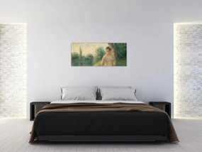 Tablou - Camille Pissarro, The Bather, reproducere (120x50 cm)