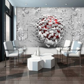 Fototapet - Wall 3D (254x184 cm)