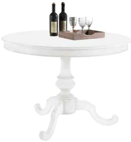 MASA ROTUNDA EXTENSIBILA BELLA - ø 120 cm+40 cm