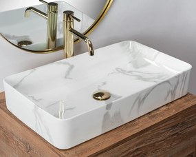 Lavoar Denis marmura ceramica sanitara – 61,5 cm