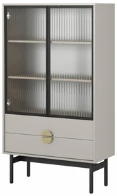 Vitrină Stellia S6  (gri bej). 1100443
