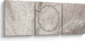Tablou - Detaliu (cu ceas) (90x30 cm)