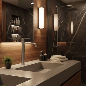 Baterie pentru baie Rea Foster Brush Nickel High