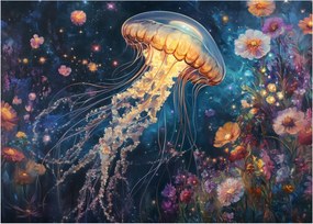 Tablou - Meduză magică (70x50 cm)