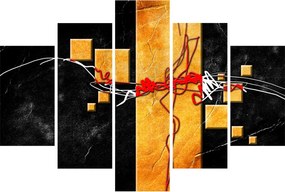 Tablou abstract - Dansatoare (150x105 cm)