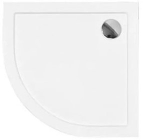 Cădiță de duș universală curbată ARON80 80x80x5,5 cm