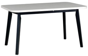 Masă Harry 80 x 140+180 VI (Alb L) (Negru). 1059234