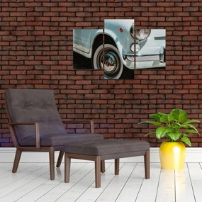 Tablou - mașina retro Fiat (90x60 cm)