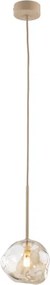 Brilagi - Lustră pe cablu VULCANO 1xG9/8W/230V Ø 15 cm bej/bej fumuriu
