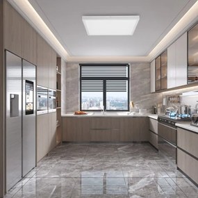 Plafonieră LED dimabilă pentru baie Immax NEO 07277L FRAME 50W/230V IP44 Wi-Fi Tuya + telecomandă