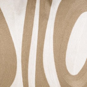 Perna decorativa design LUX Coura bej/ alb