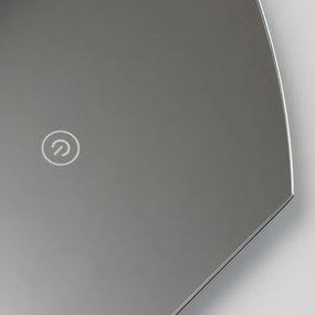 BRILAGI - Oglindă LED de baie MEZZO, 18W/230V, 60x50 cm, IP44, CRI 90, reglabilă +CCT