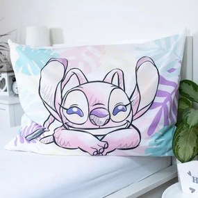 Disney Lilo și Stitch Leaves lenjerie de pat 140×200cm, 70×90 cm