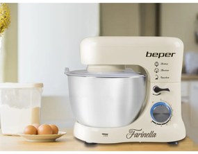 Robot de bucătărie Beper BP200, bej