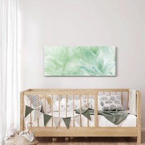 Tablou - Floare verde (120x50 cm)