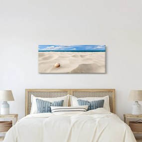 Tablou - Scoici pe plajă (120x50 cm)