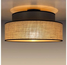 Plafonieră BOHO 1xE27/60W/230V maro/bej