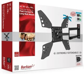 Suport TV perete Barkan FM 13-83 50kg wh