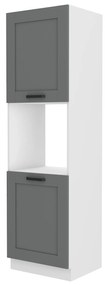 Dulap de bucătărie pentru alimente Lucid 60 DP 210 2F (dustgrey + alb). 1045562