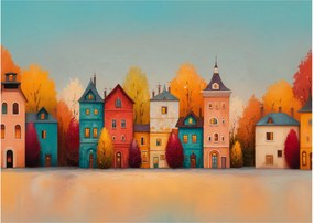 Tablou - Sat de toamnă (70x50 cm)