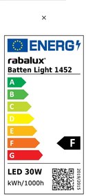 Lampa LED aplicata de mobila bucatarie Batten Light 90cm