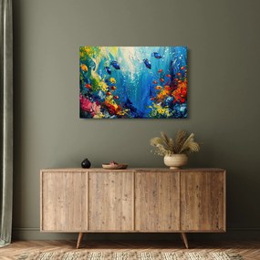 Tablou - Pictura lumii subacvatice (90x60 cm)
