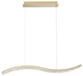 Lustra LED suspendata cristal design elegant AURELIA 40W