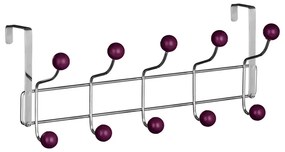 Cuier de ușă roșu-argintiu din metal 41 cm – Premier Housewares