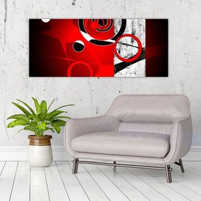 Tablou cu abstracție (120x50 cm)