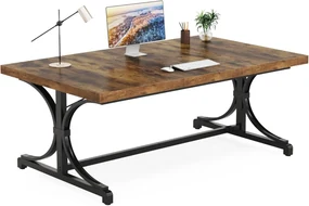 BII208 - Masa de Birou 160 cm, office, sala conferinta, stil industrial - Maro