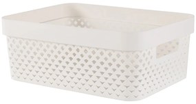 Cutie de depozitare bej din plastic 36x27x14 cm Pure – Curver